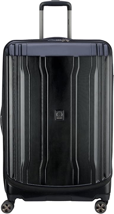 Delsey Cruise 2.0 80cm Hardcase 4 Double Wheel Check-In Luggage Trolley Black - 00207983000 on Amazon.ae - Price Tracker