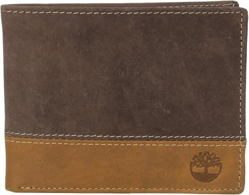Timberland Men's Leather Passcase Wallet Trifold Wallet Hybrid on Amazon - Best Deal Finder