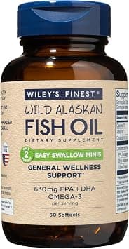 Wiley's Finest Easy Swallow Minis Softgels 60'S on Amazon.ae - Price Tracker