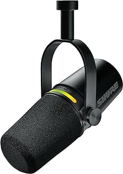 Shure MV7+ Podcast Microphone. Enhanced Audio, LED Touch Panel, USB-C & XLR Outputs, Auto Level Mode, Digital Pop Filter, Reverb Effects, Podcasting, Streaming, Recording - Black on Amazon.ae - Price Tracker