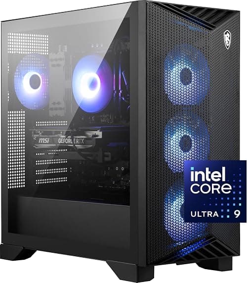 MSI Aegis R2 AI Gaming Desktop: Intel Ultra 9 285, Geforce RTX 5070Ti, 32GB DDR5, 2TB M.2 NVMe SSD, Air Cooling, USB Type C, VR-Ready, Window 11 Home: C2NVR9-1452US on Amazon.ae - Price Tracker