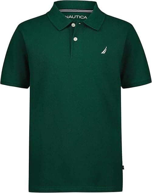Nautica boys Short Sleeve Solid Polo Polo Shirt on Amazon.ae - Price Tracker