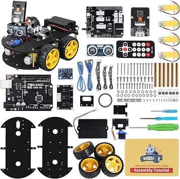 ELEGOO UNO R3 Board Project Smart Robot Car Kit V4 for Arduino Learner on Amazon.ae - Price Tracker
