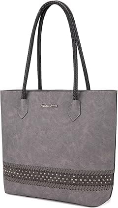 Montana West Hobo Purses and Handbags for Women Top Handle Tote Bags Vegan Leather Shoulder Satchel Handbags with Zipper - Amazon.sa Price Tracker
