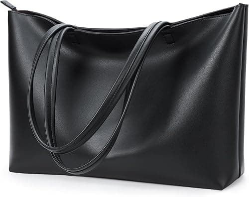 KALIDI Tote Bag Zipper Shoulder Bag Faux Leather Purses for Women Large Casual Handbag Work Dating College on Amazon.ae - Price Tracker