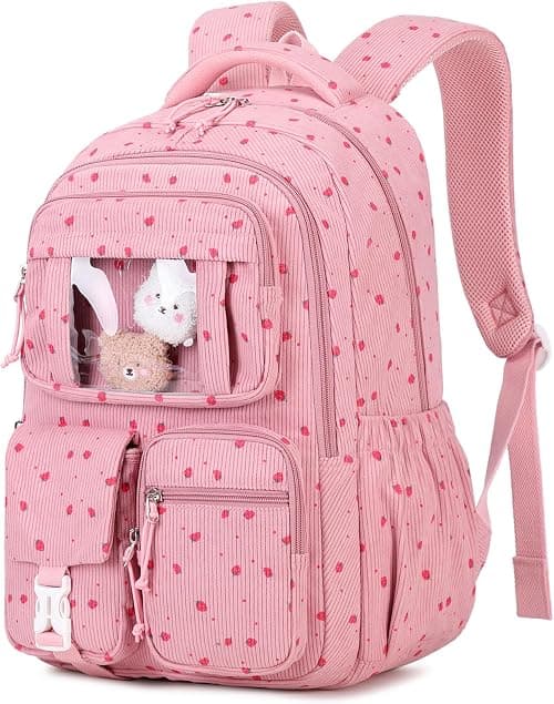 PIG PIG GIRL Kids Backpack for Girls School Bags for Middle School Students Book Bag for Elementary Primary School على Amazon.ae - متتبع الأسعار