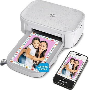HP Sprocket Studio Plus WiFi Printer – Wirelessly Prints 4x6” Photos from Your iOS & Android Device - Amazon.ae Price Tracker