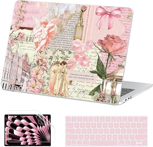 AKIT Pattern Case for MacBook Pro 13 inch M2 M1 2022-2016, Retro Collage on Amazon.ae - Price Tracker