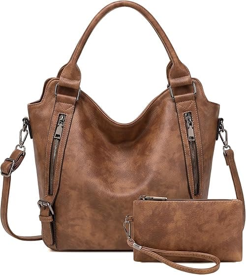 Hobo Bags for Women Handbags Ladies Boho Shoulder Bag Designer Purses Vegan Leather Crossbody Bag for Women on Amazon.ae - Price Tracker