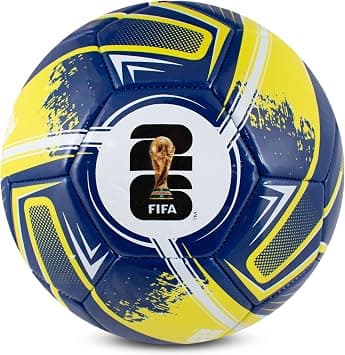 Hy-Pro Officially Licensed FWC26 Size 5 Football - Training Ball with Trophy Design & Host Nations Graphics, Football Gifts for Boys - FIFA World Cup 2026 Design على Amazon.ae - متتبع الأسعار