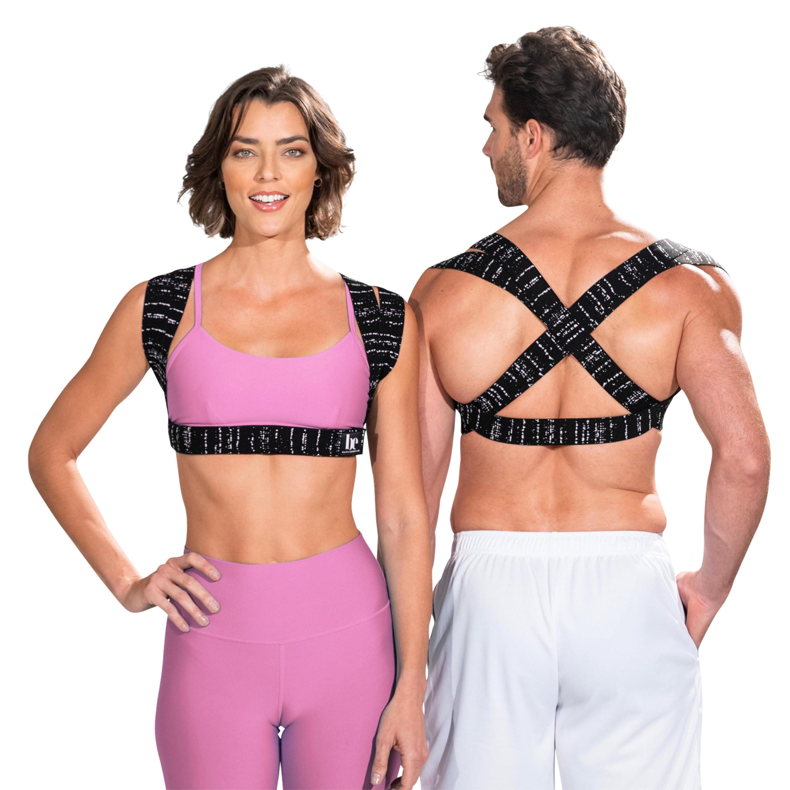 BackEmbrace Posture Corrector for Men and Women - USA Designed and Manufactured, Discreet Back Brace for Clavicle Support, Pain Relief From Tech Neck, Adjustable Back Posture Strap (M/L) on Amazon.ae - Price Tracker