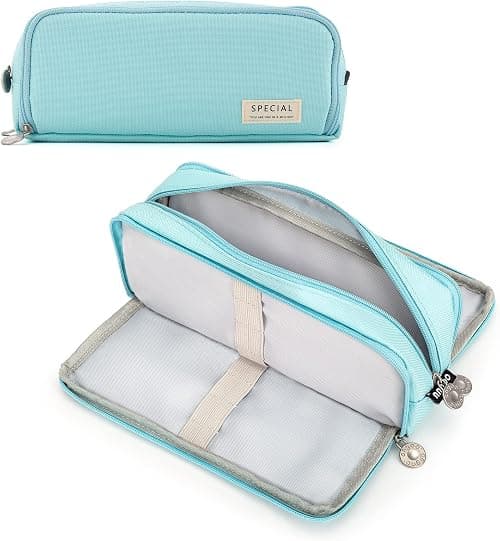 Large 3-Tier Compartment Pencil Case - Portable Multifunctional Storage Suitable for Students, Children, Adults, Girls, Boys on Amazon.ae - Price Tracker