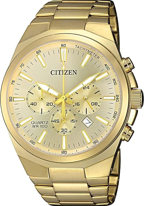 Citizen Men's Classic Chronograph Quartz Watch, Stainless Steel على أمازون - دليلك لأفضل العروض