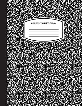 Classic Composition Notebook: (8.5x11) Wide Ruled Lined Paper Notebook Journal (Black) (Notebook for Kids, Teens, Students, Adults) Back to School and Writing Notes on Amazon.ae - Price Tracker