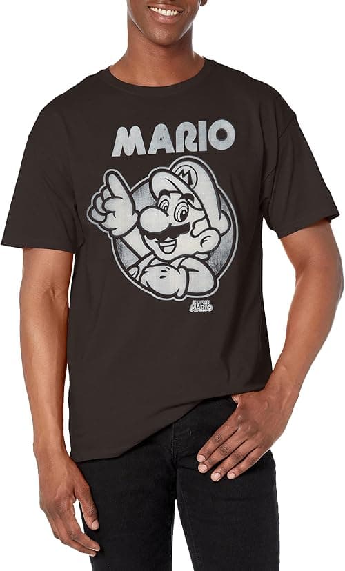 Nintendo تي شيرت لذا ماريو للرجال على أمازون - دليلك لأفضل العروض