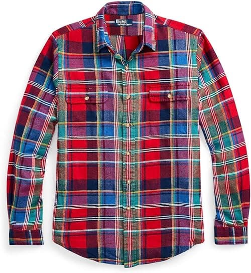 Polo Ralph Lauren Men's Bedford Plaid Shirt on Amazon.ae - Price Tracker