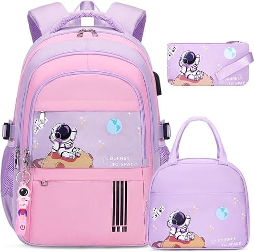 ACESAK Backpack for Boys - Kids Backpack with Lunch Bag - Bookbag Set for Kids Boys Girls Teens Elementary Middle School on Amazon.ae - Price Tracker