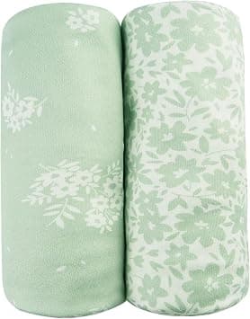 Lasoftan Jersey Swaddle Blanket, Ultra Soft Stretchy Receiving Blanket, Newborn Swaddle Wrap for Boys & Girls, 40 x 30 inches, 2 Pcs on Amazon.ae - Price Tracker