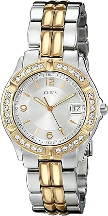 GUESS Gold-Tone Bracelet Watch on Amazon.ae - Price Tracker