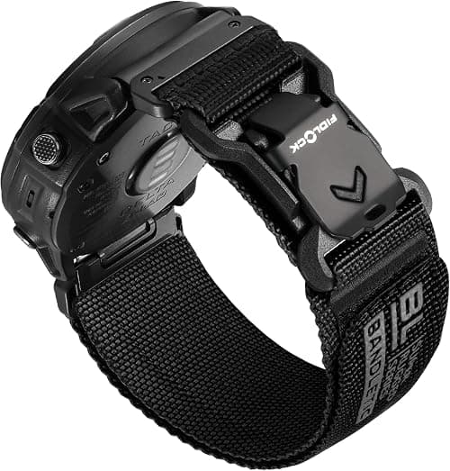 Bandletic Nylon Compatible with Garmin 26 mm Easy Fit Wristband, Magnetic Bands Fidlock V-Buckle for Fenix 8 E 51 mm/7X 6X Pro/5X Plus/3 HR/Tactix/Descent/Enduro/Instinct 2X/ Quatix 3 on Amazon.ae - Price Tracker