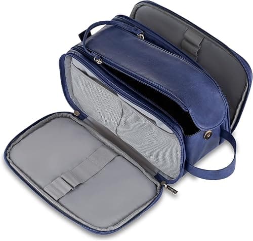 Elviros Men's Toiletry Bag with Large Capacity, Makeup Bag with Waterproof Bag, 24 x 15 x 16 cm on Amazon - Best Deal Finder