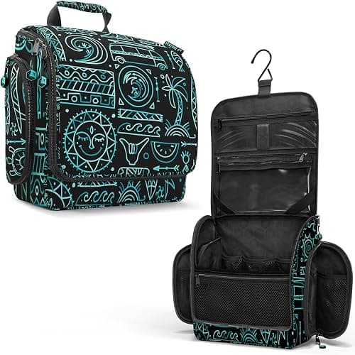 Venture 4TH Premium Travel Hanging Toiletry Bag for Men and Women with Expandable Compartments for Cosmetics, Makeup Brushes, Jewelry, Shaving Tools, Removable TSA Friendly Clear on Amazon - Best Deal Finder