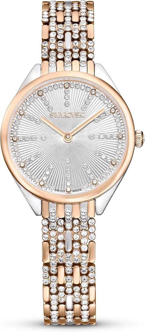 Swarovski Metal Analog Rose Gold Tone Dial Women's Watch-5649987, Band Color-Multicolor on Amazon.ae - Price Tracker