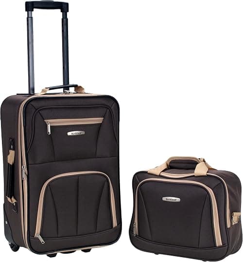 Rockland Fashion Softside Luggage Set on Amazon - Best Deal Finder