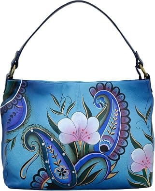 Anna by Anuschka Women's Leather Large Shoulder Hobo on Amazon - Best Deal Finder