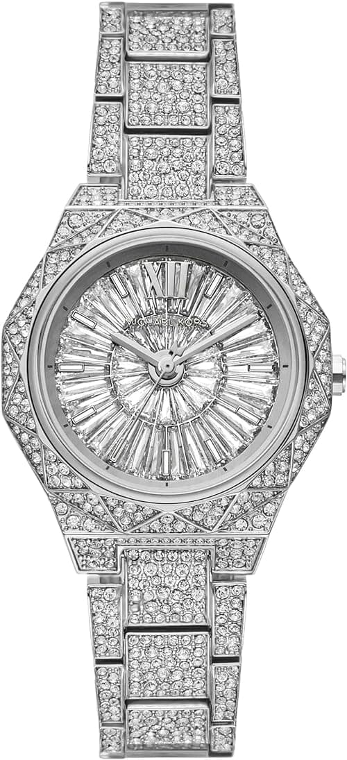 Michael Kors Raquel Women's Watch, Stainless Steel and Pavé Crystal Watch for Women on Amazon.ae - Price Tracker