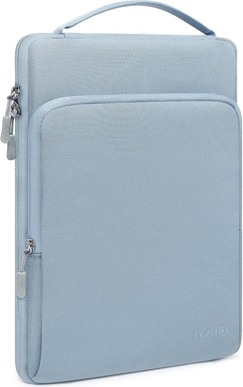 HYZUO 13 Inch Laptop Bag Sleeve Case for MacBook Air 13 M5 M4 M3 M2 M1 A3449 2026-2018, 13" MacBook Neo 2026 A3404, MacBook Pro 13 M2 M1 2026-2016, iPad Pro/Air 13, Surface Pro, XPS 13, Pale Blue on Amazon.ae - Price Tracker