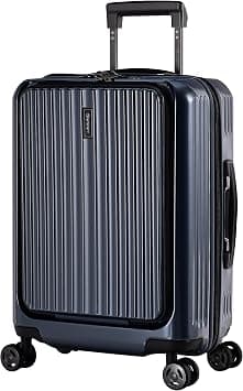 Eminent Hard Shell Carryon Luggage Alfred Front-loading Fashion Cabin Luggage trolley with 2 sided TSA Compatible Combination Lock and Built in USB port, KK50M (Carry-On 20-Inch, Graphite) on Amazon - Best Deal Finder