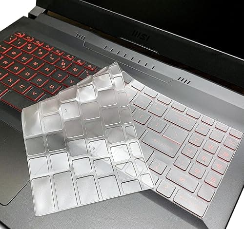 Keyboard Cover for MSI Cyborg 15 A13VE 2023, MSI GL66 GL76, Stealth GS77, Katana GF66 GF76, Raider GE78 HX, MSI Sword 15 17, MSI Crosshair 15.6" 17.3", Stealth 16 17 Studio Keyboard Skin Accessories on Amazon.ae - Price Tracker