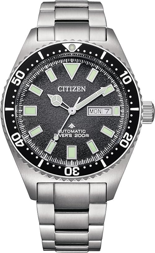 Citizen Men's Analog Automatic Watch with Stainless Steel Strap NY0120-52E on Amazon.ae - Price Tracker