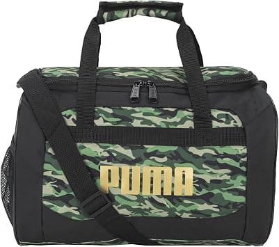 PUMA Kids' Evercat Transformation Duffel Bag, Green Camo/Gold, One Size on Amazon.ae - Price Tracker