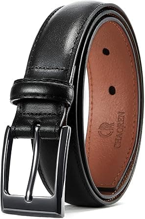 CHAOREN Mens Belts Leather 1 1/8" for Gift Men - Perfect Companion to Mens Dress Shoes on Amazon.ae - Price Tracker