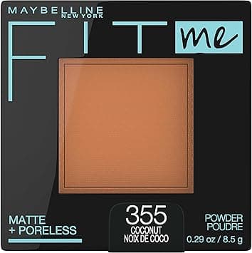 Maybelline New York Fit Me Matte + Poreless Pressed Face Powder Makeup, Coconut, 0.28 Ounce, Pack of 1 on Amazon.ae - Price Tracker