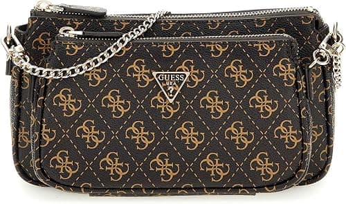 GUESS Womens Noelle Crossbody Double Pouch Handbag on Amazon.sa - Price Tracker