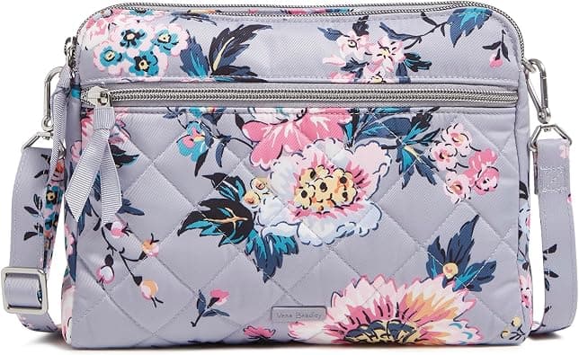 Vera Bradley Women's Performance Twill Triple Compartment Crossbody Purse على Amazon.ae - متتبع الأسعار