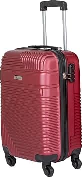 Senator Hard Case Checked Bag 24 Inches Medium Suitcase with Wheels for Unisex – KH120 | ABS Lightweight Hard Shell Luggage with Spinner Wheels 4 (Checked Luggage 24-Inch, Burgundy) on Amazon - Best Deal Finder