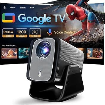 Google TV Smart Projector 4K, 1200 ANSI Native 1080P AI Auto Focus & HDR10 - Amazon.sa Price Tracker
