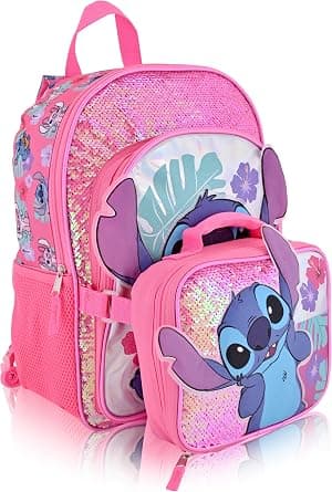Fast Forward Hello Kitty, Spiderman, Bluey or Stitch Backpack With Lunch Box | Unisex Insulated Lunch Bag Lunch Box on Amazon.ae - Price Tracker