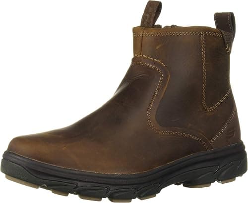 Skechers RESMENT-KORVER CHELSEA BOOT SIDE ZIP mens Hiking Boot على Amazon.ae - متتبع الأسعار