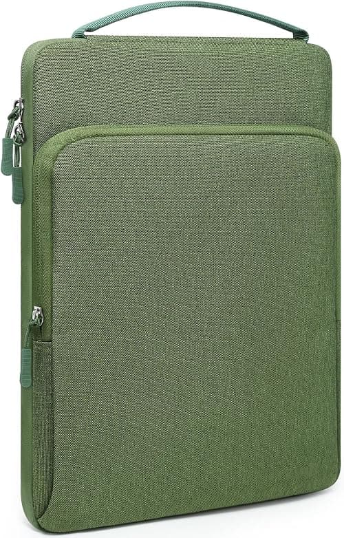 HYZUO 13 Inch Laptop Bag Sleeve Case for MacBook Air 13 M5 M4 M3 M2 M1 A3449 2026-2018, 13" MacBook Neo 2026 A3404, MacBook Pro 13 M2 M1 2026-2016, iPad Pro/Air 13, Surface Pro, XPS 13, Grass Green on Amazon.ae - Price Tracker