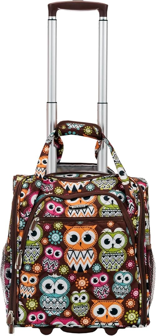 Rockland Melrose Upright Wheeled Underseater Carry-on Luggage on Amazon - Best Deal Finder