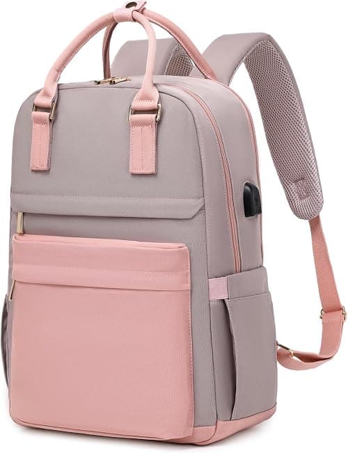 Laptop Backpack for Women 15.6 Inch Carry On Backpack Travel Backpacks Casual Daypacks for Weekender Business Hiking على Amazon.ae - متتبع الأسعار
