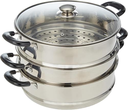 HARMONY TRIPLE LAYER STEAMER 28CM (SS201) on Amazon.ae - Price Tracker