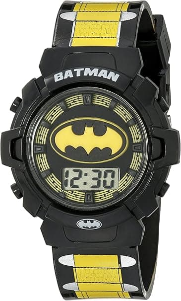 Accutime DC Comics Batman Kids' BAT4177 Digital Display Quartz Multi-Color Watch on Amazon.ae - Price Tracker