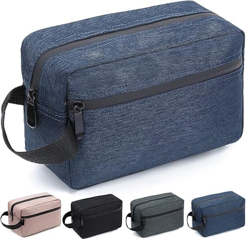 Travel Toiletry Bag for Women and Men, Shaving Bag for Toiletries Accessories, Foldable Storage Bags with Handle for Cosmetics Brushes Tools on Amazon - Best Deal Finder
