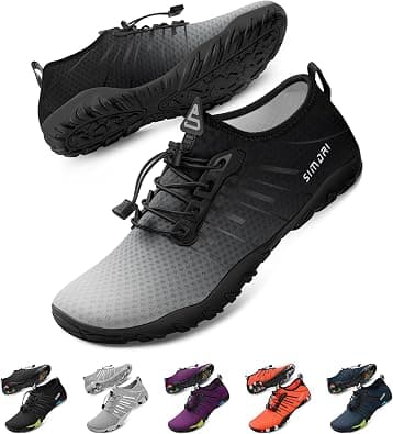 SIMARI Water Shoes Womens Mens Swim Beach Pool Aqua Sports Quick Dry Barefoot Diving Surf Walking on Amazon.ae - Price Tracker